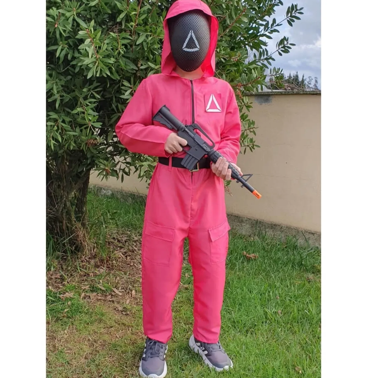 Disfraz del Juego del Calamar Guardia infantil