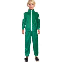 Disfraz del Juego del Calamar Jugador Verde infantil
