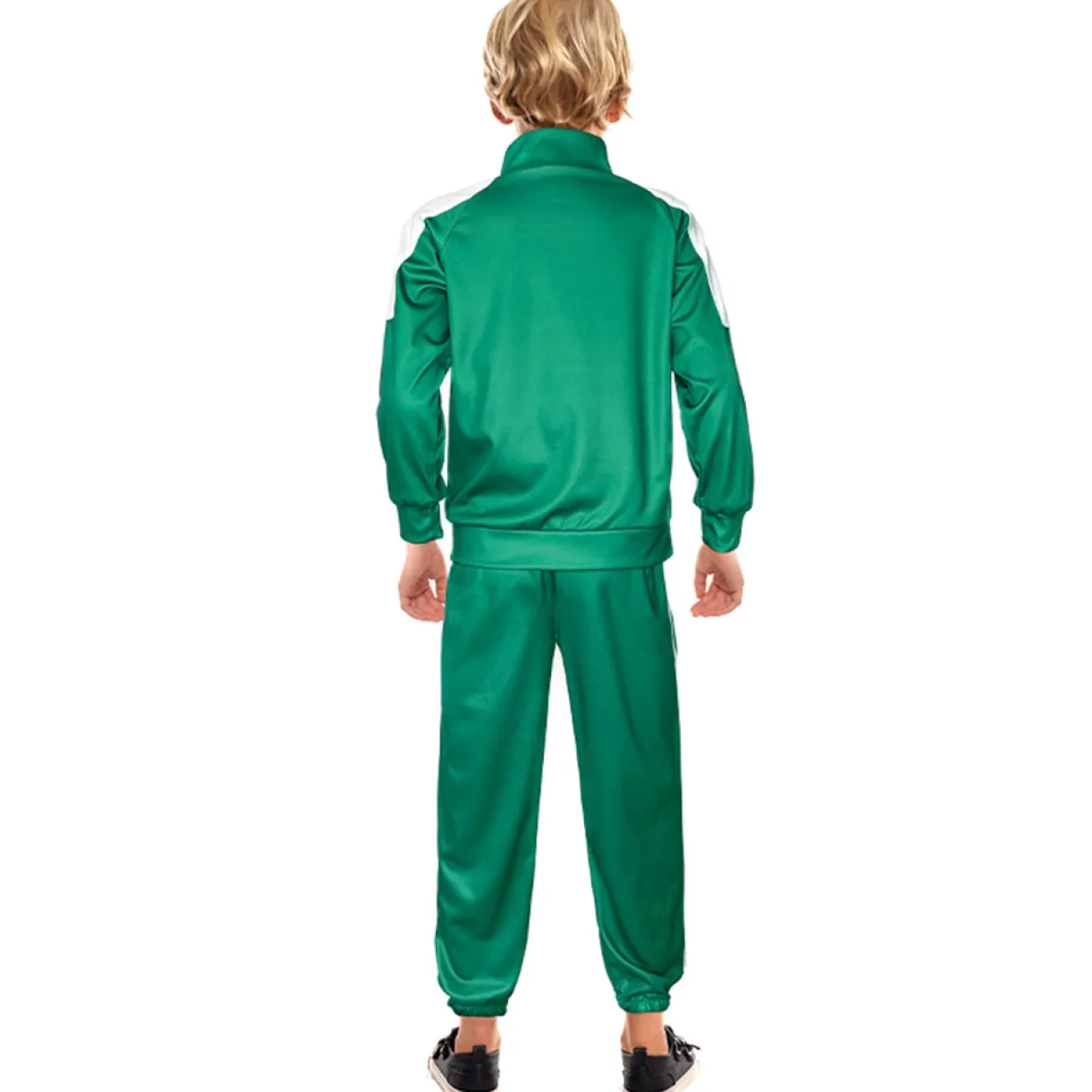 Disfraz del Juego del Calamar Jugador Verde infantil