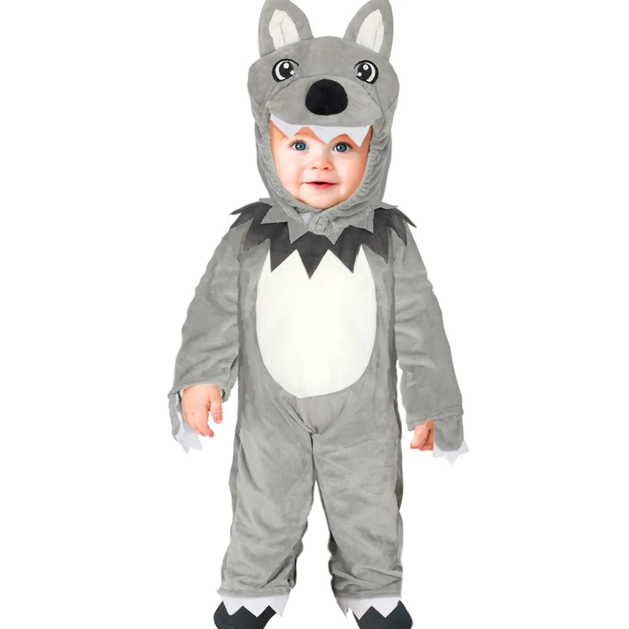 Disfraz de Lobo Gris para bebé