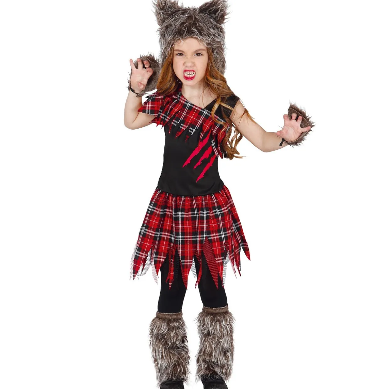 Disfraz de Lobo Rebelde para niña