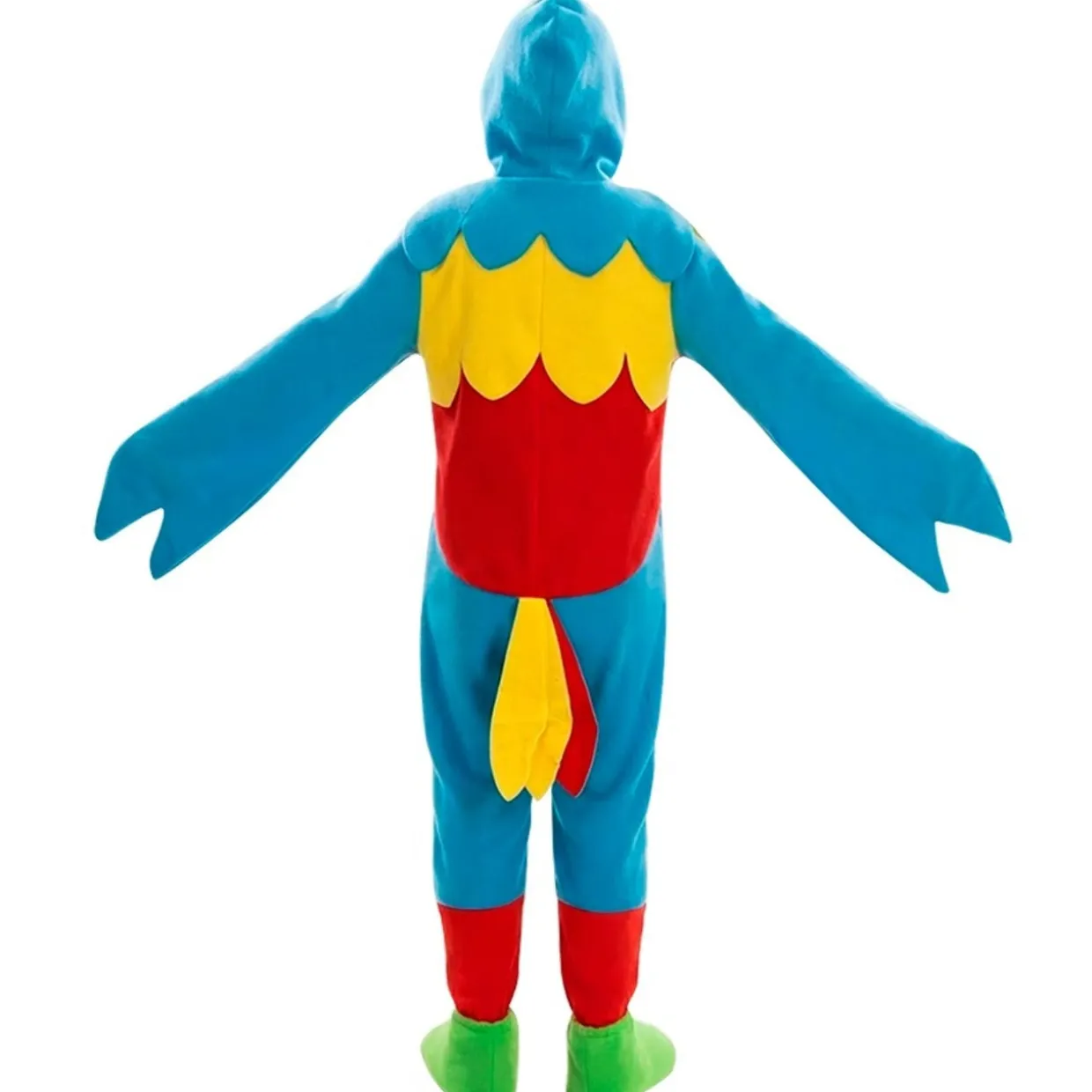 Disfraz de Loro Multicolor infantil