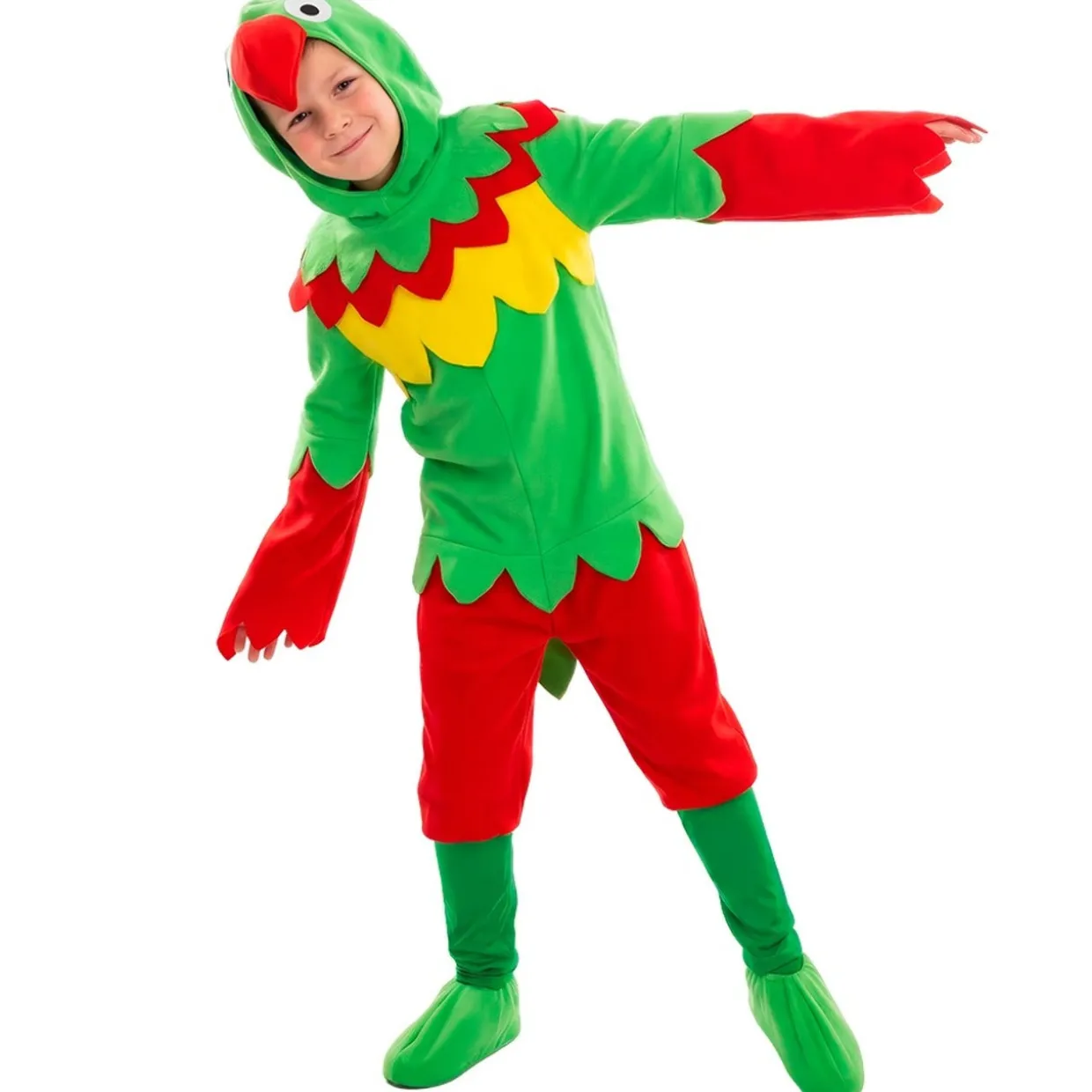 Disfraz de Loro Papagayo Multicolor infantil