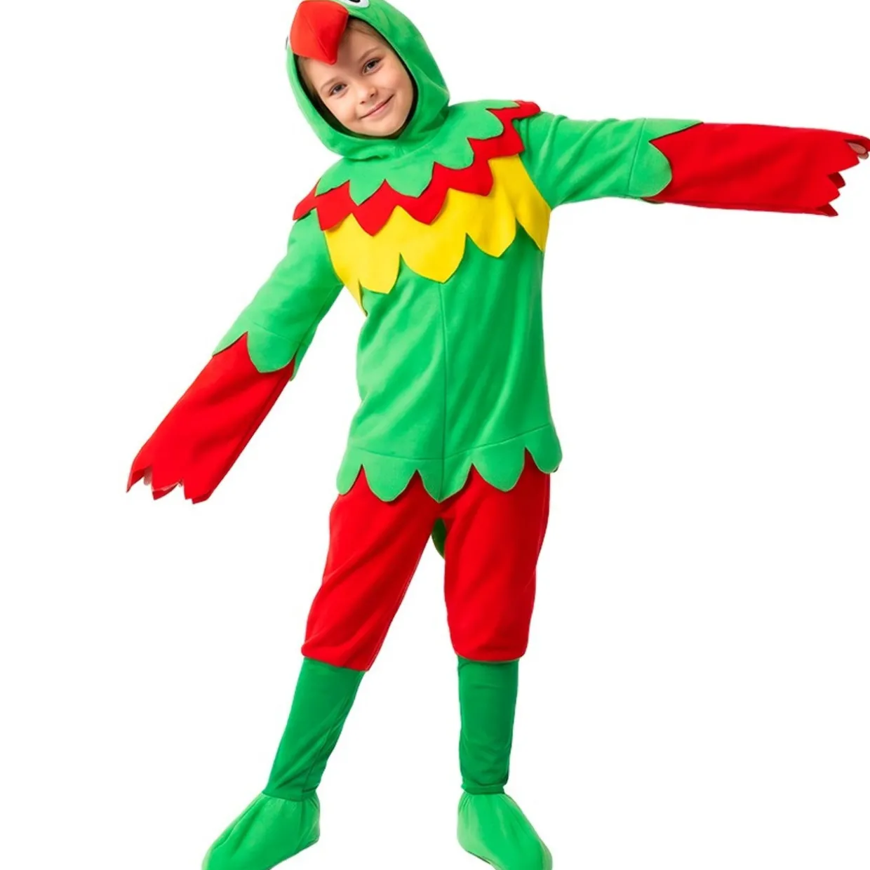 Disfraz de Loro Papagayo Multicolor infantil