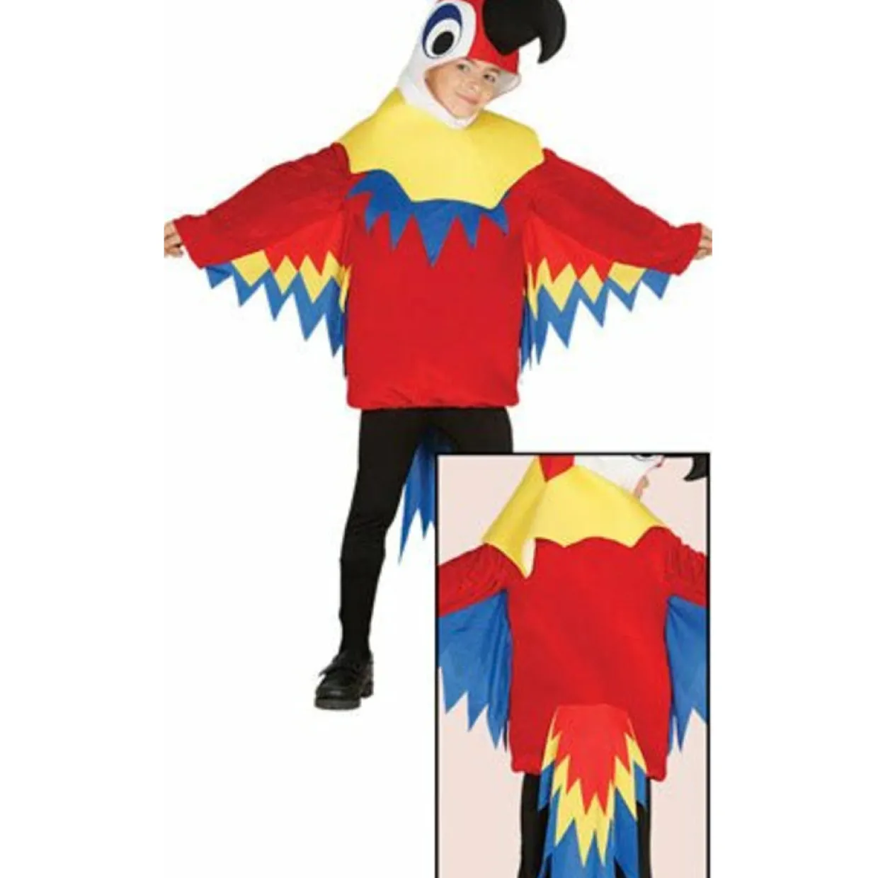 Disfraz de Loro Tropical infantil
