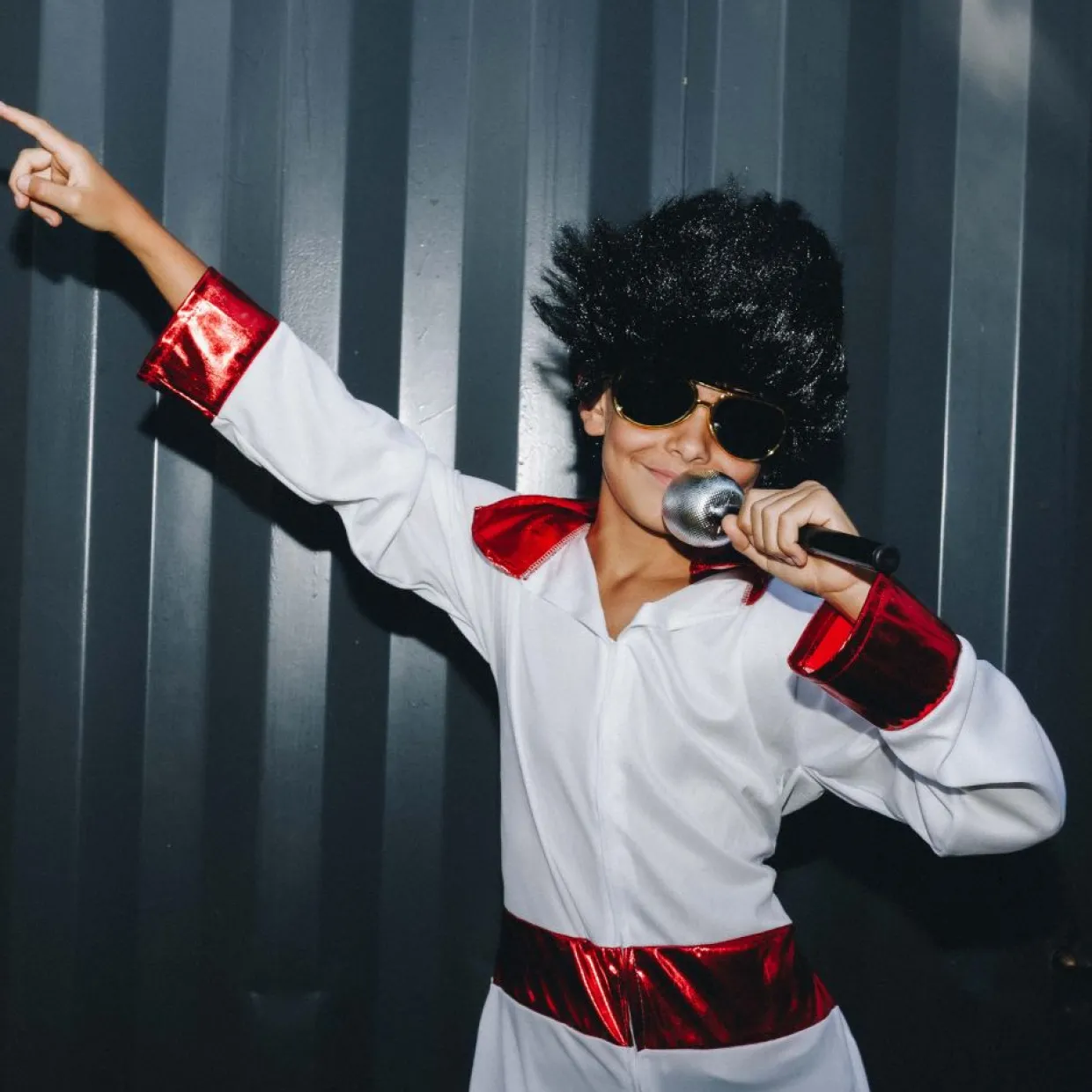 Disfraz del Rey del Rock para niño
