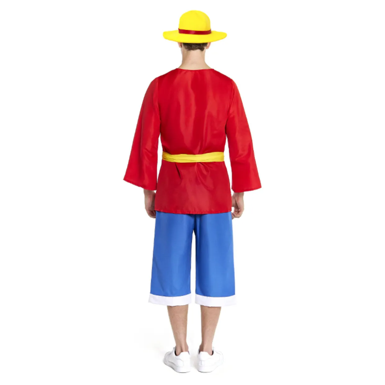 Disfraz de Luffy One Piece Aventurero para adulto