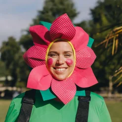 Disfraz de Maceta con Flor para adulto