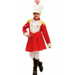 Disfraz de Majorette Roja niña