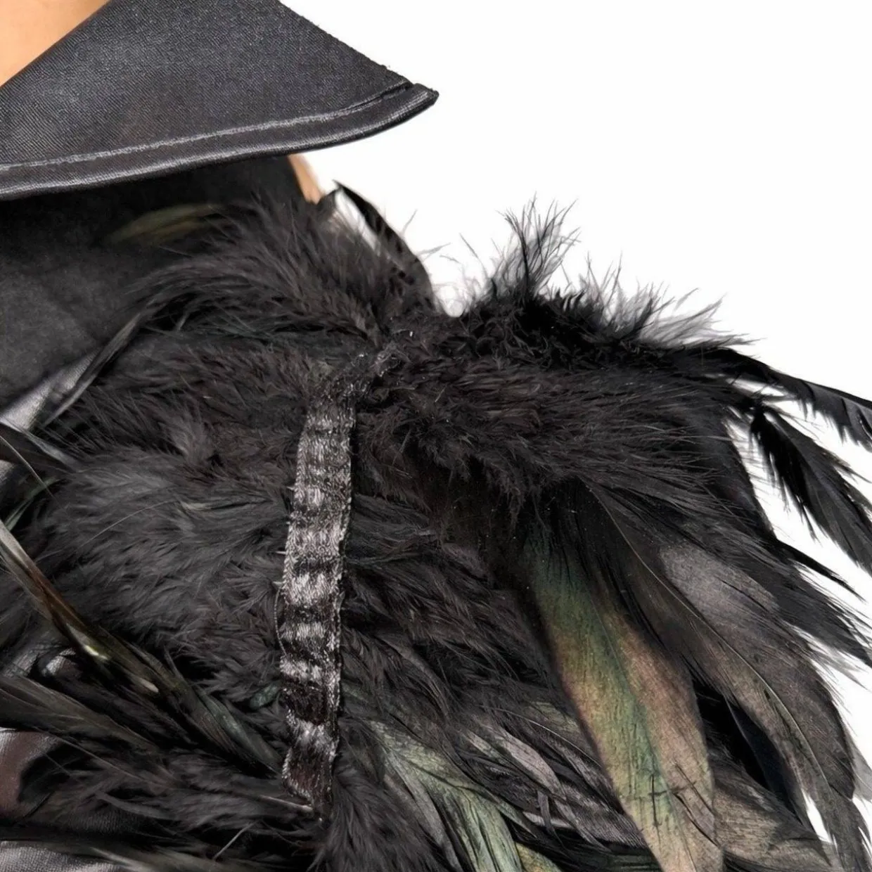 Disfraz de Maléfica Plumas para mujer