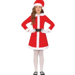 Disfraz de Mama Noel para niña