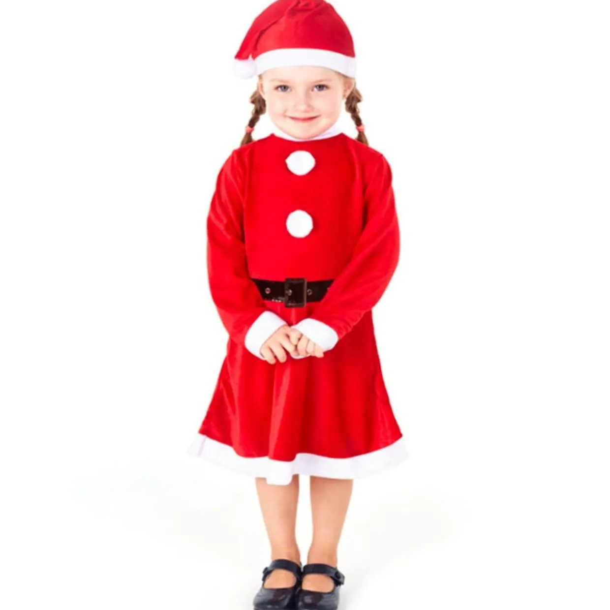 Disfraz de Mamá Noel Cinturón para niña