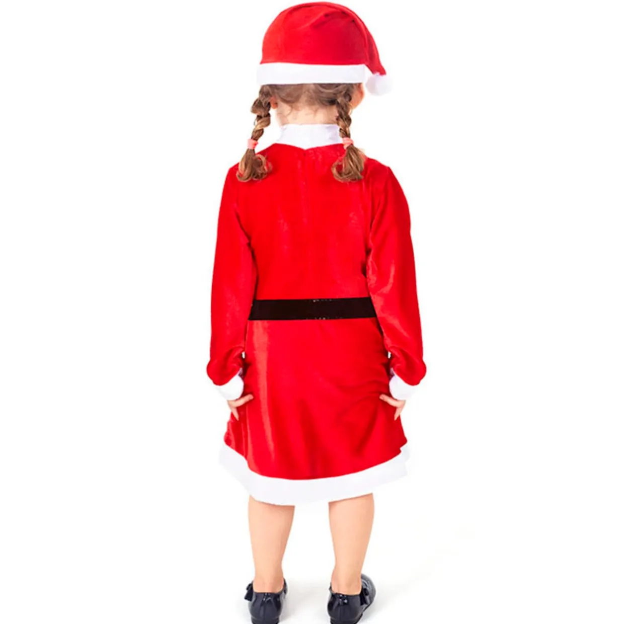 Disfraz de Mamá Noel Cinturón para niña