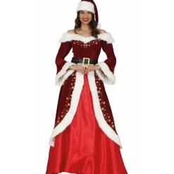 Disfraz de Mamá Noel Copos para mujer
