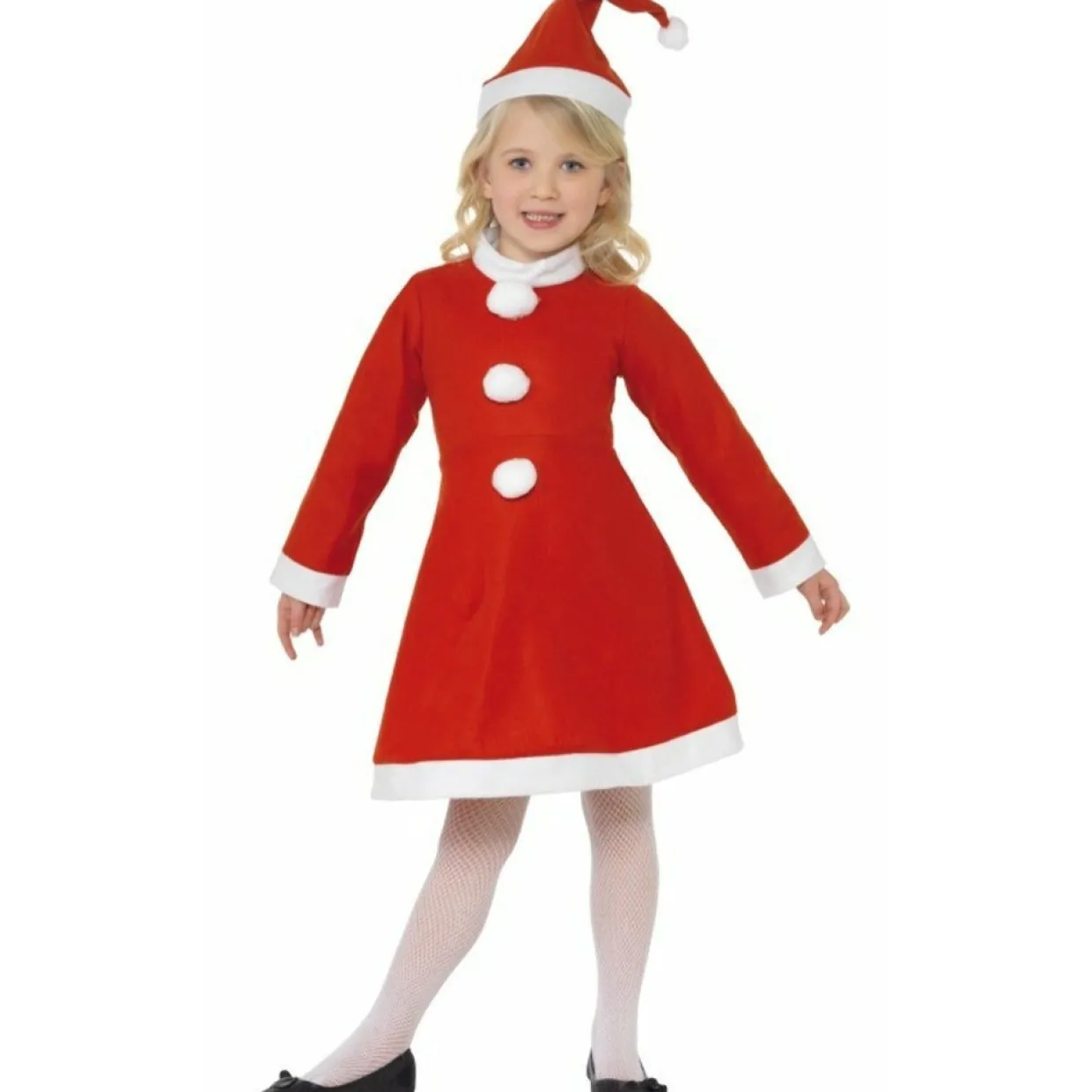 Disfraz de Mamá Noel Eco para niña