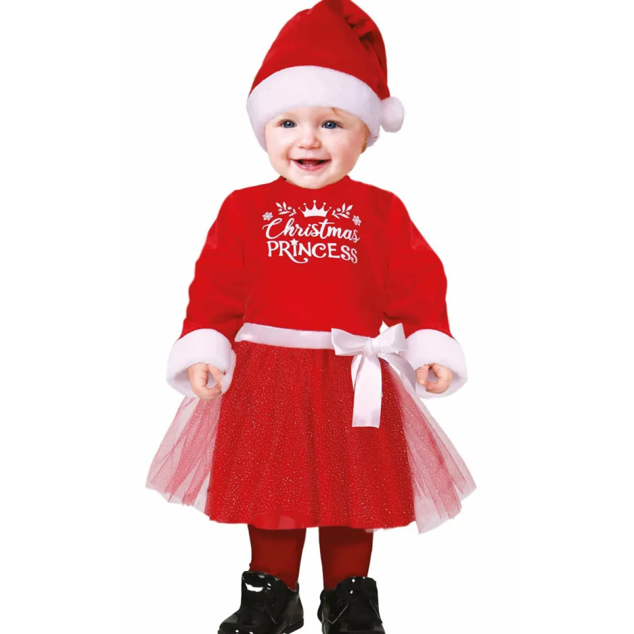 Disfraz de Mamá Noel Princesa para bebé