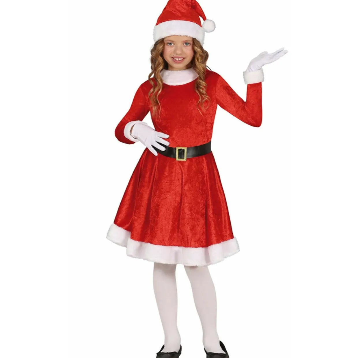 Disfraz de Mamá Noel Winter para niña