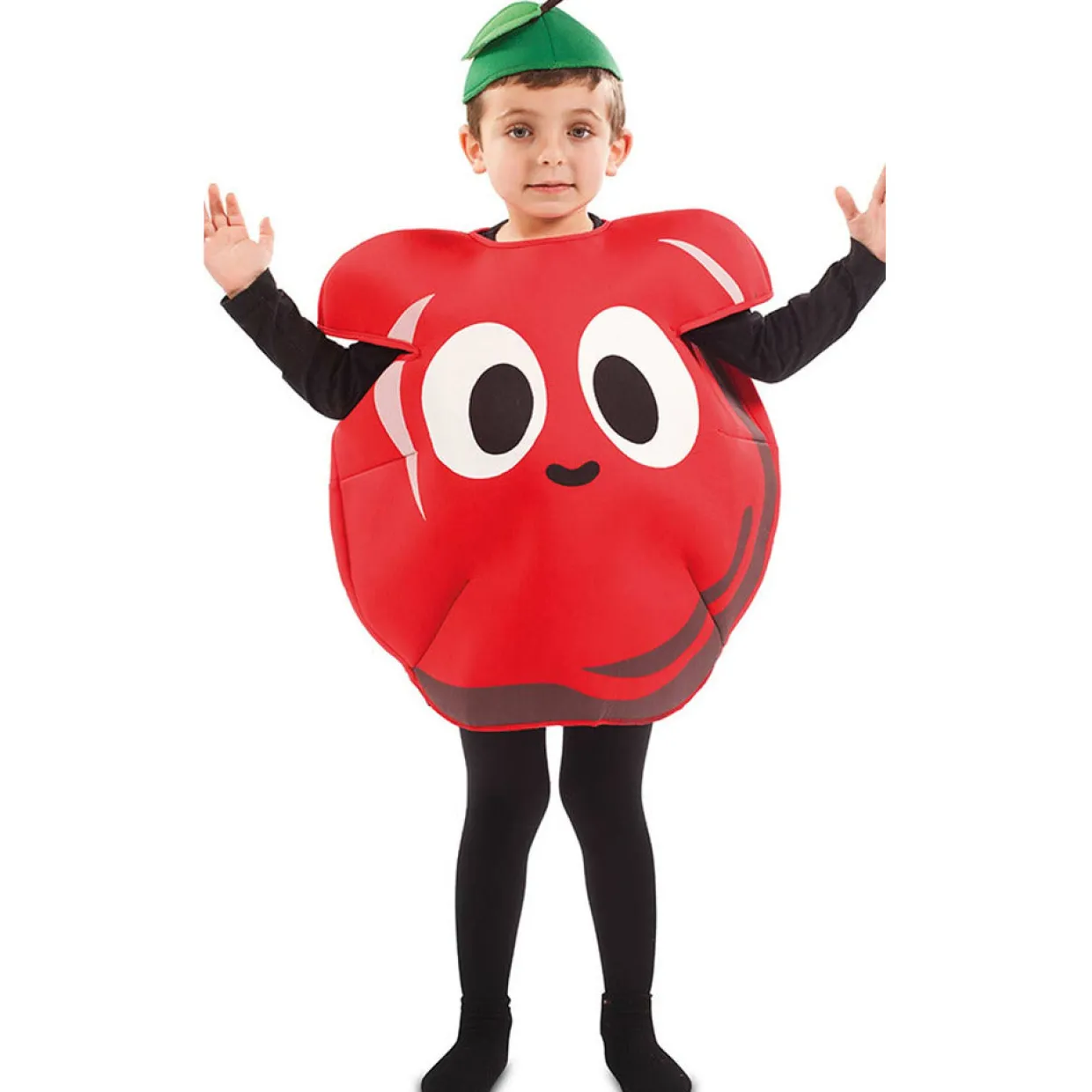 Disfraz de Manzana con Gorro infantil