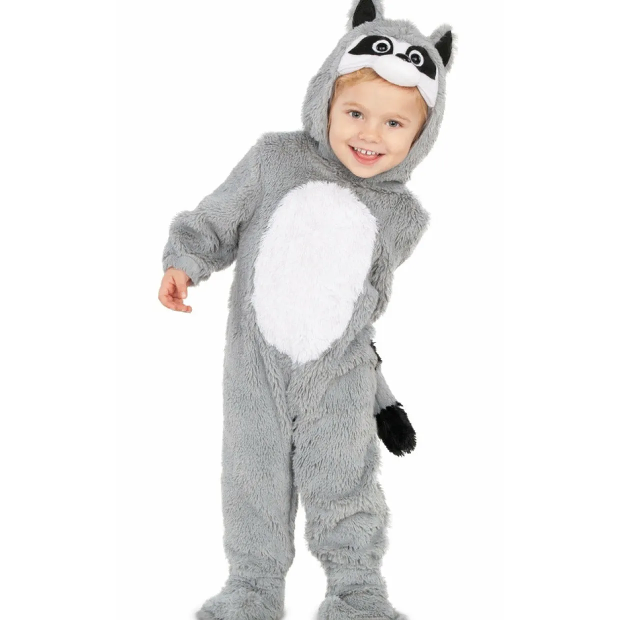 Disfraz de Mapache Gris para bebé