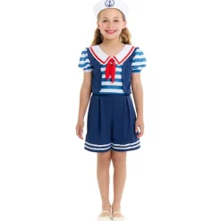 Disfraz de Marinera Azul para niña