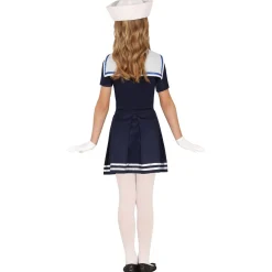 Disfraz de Marinera Rayas para niña