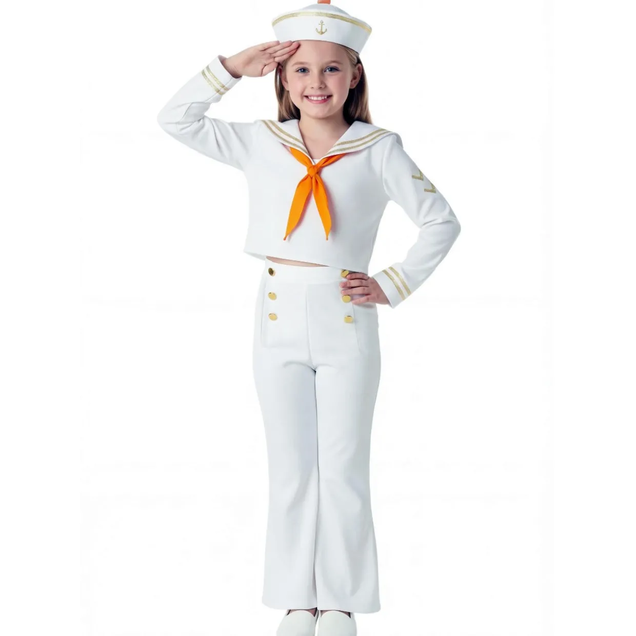 Disfraz de Marinero Blanco infantil
