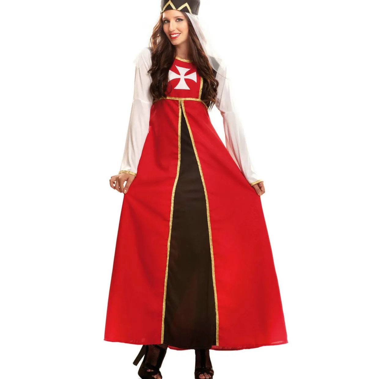 Disfraz de Marquesa de Malta Pechera para mujer