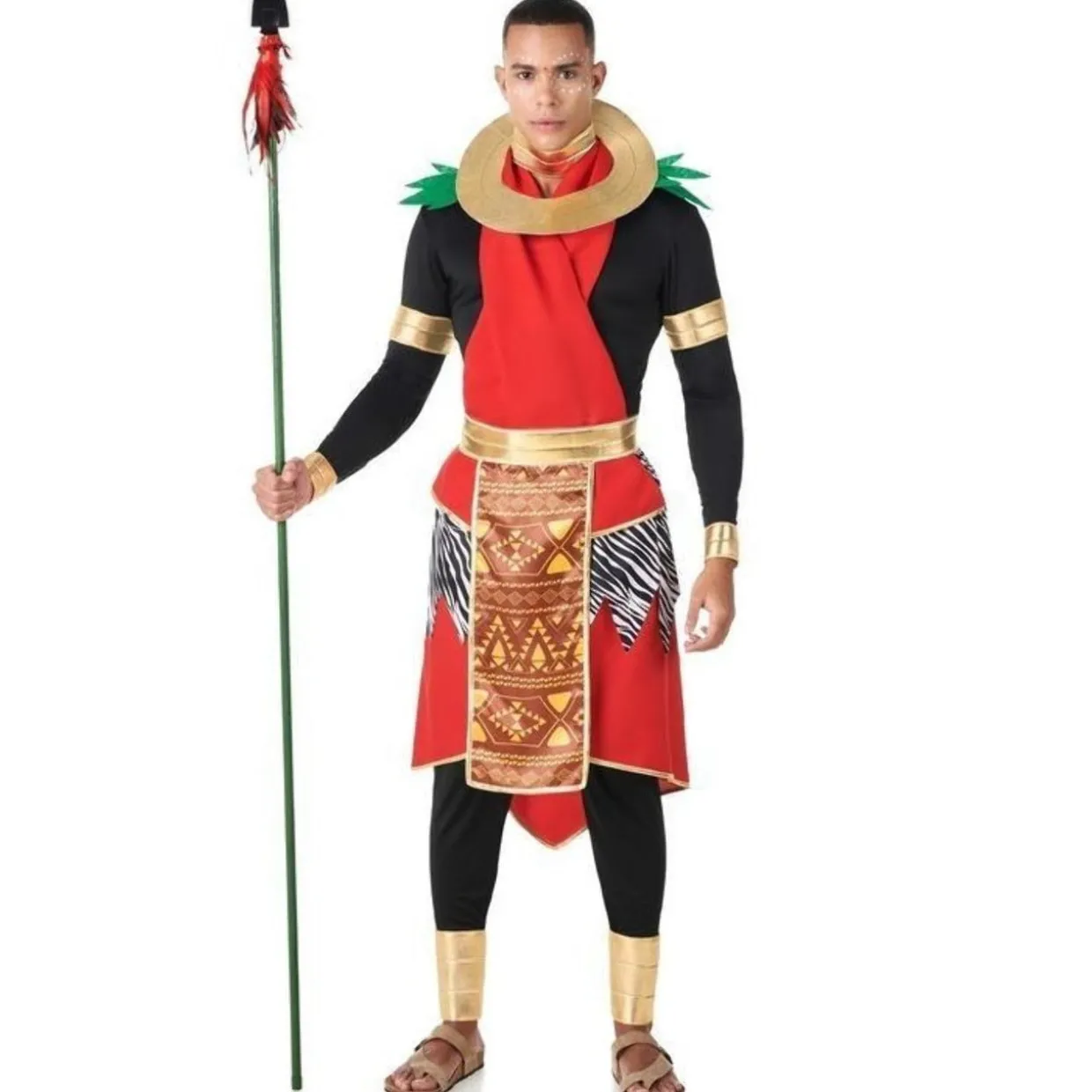 Disfraz de Masái Africano para hombre