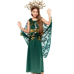 Disfraz de Medusa para niña