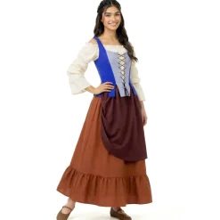 Disfraz de Mesonera Medieval Lis para mujer