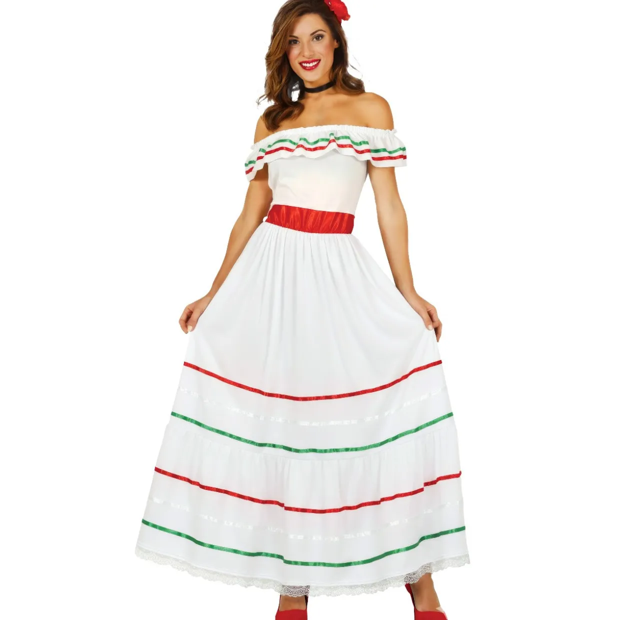 Disfraz de Mexicana Blanca para mujer