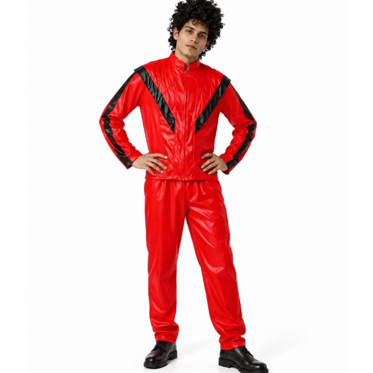 Disfraz de Michael Jackson Rojo para hombre