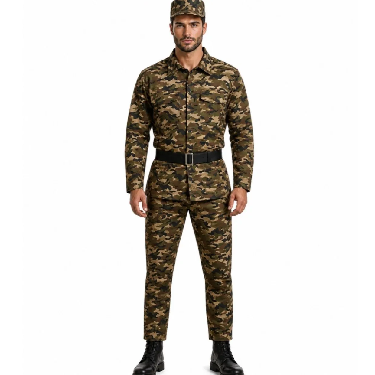 Disfraz de Militar Camuflaje adulto