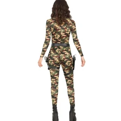 Disfraz de Militar Camuflaje para mujer