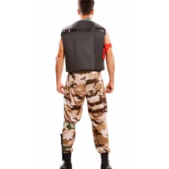Disfraz de Militar Fortnite para hombre