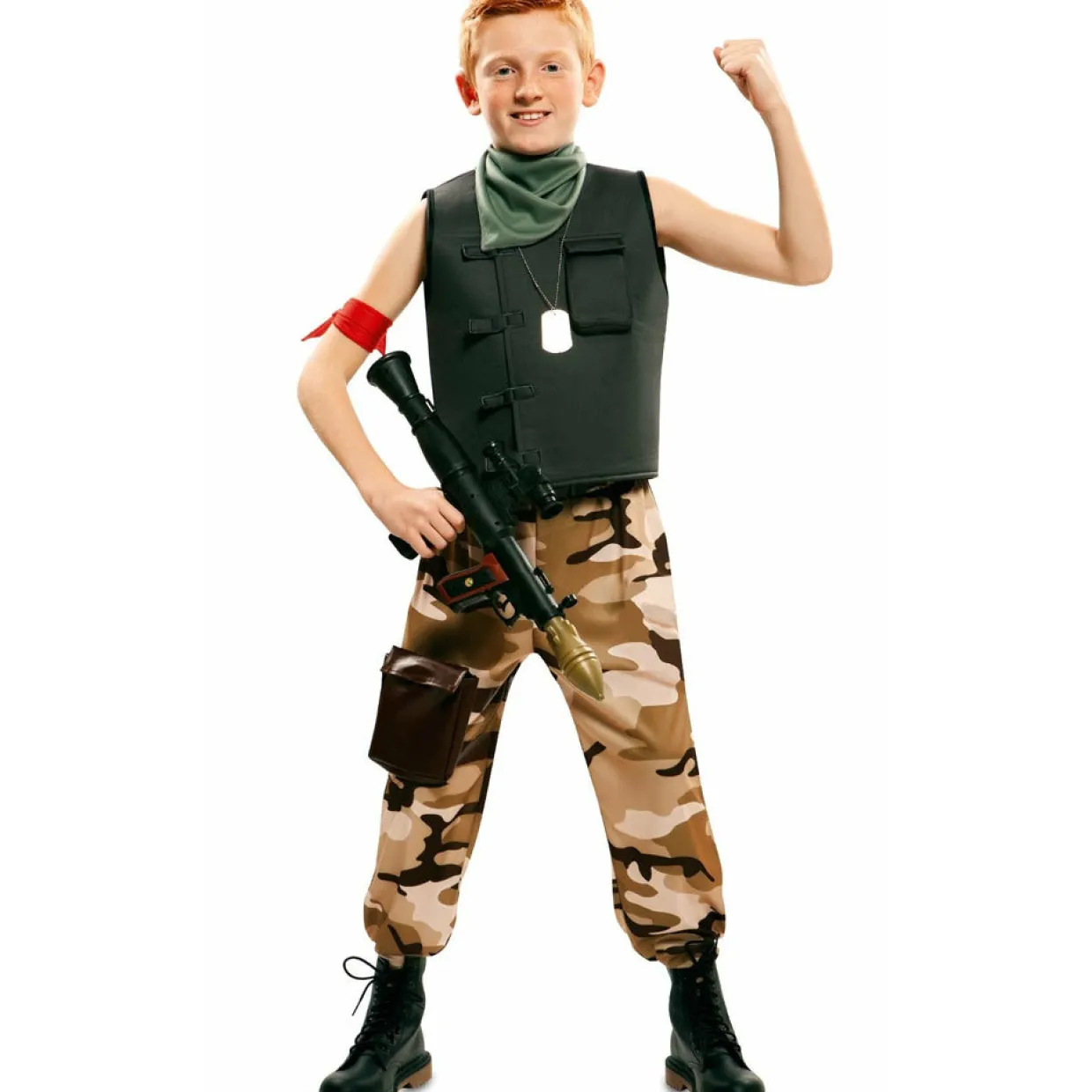 Disfraz de Militar Fortnite para niño