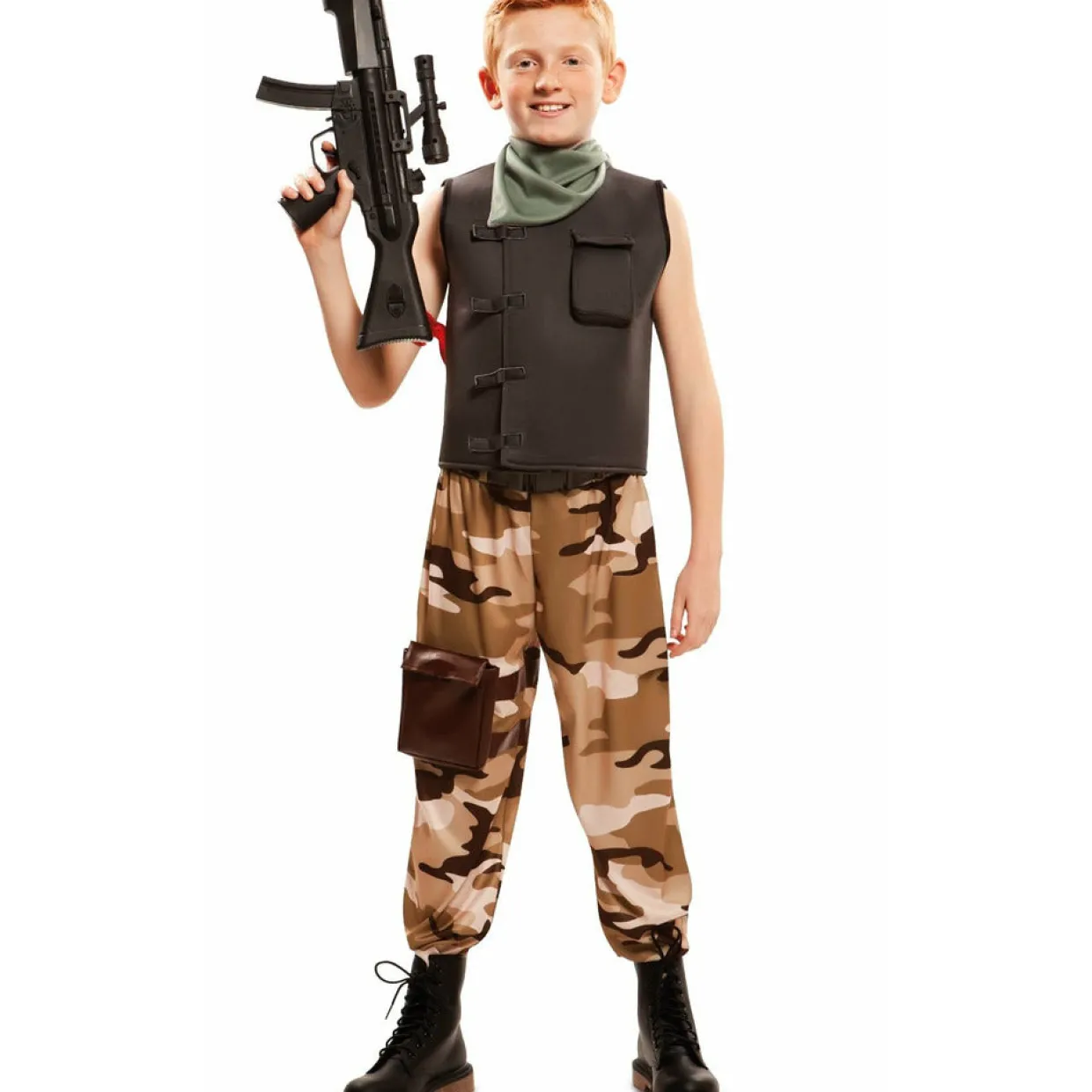 Disfraz de Militar Fortnite para niño