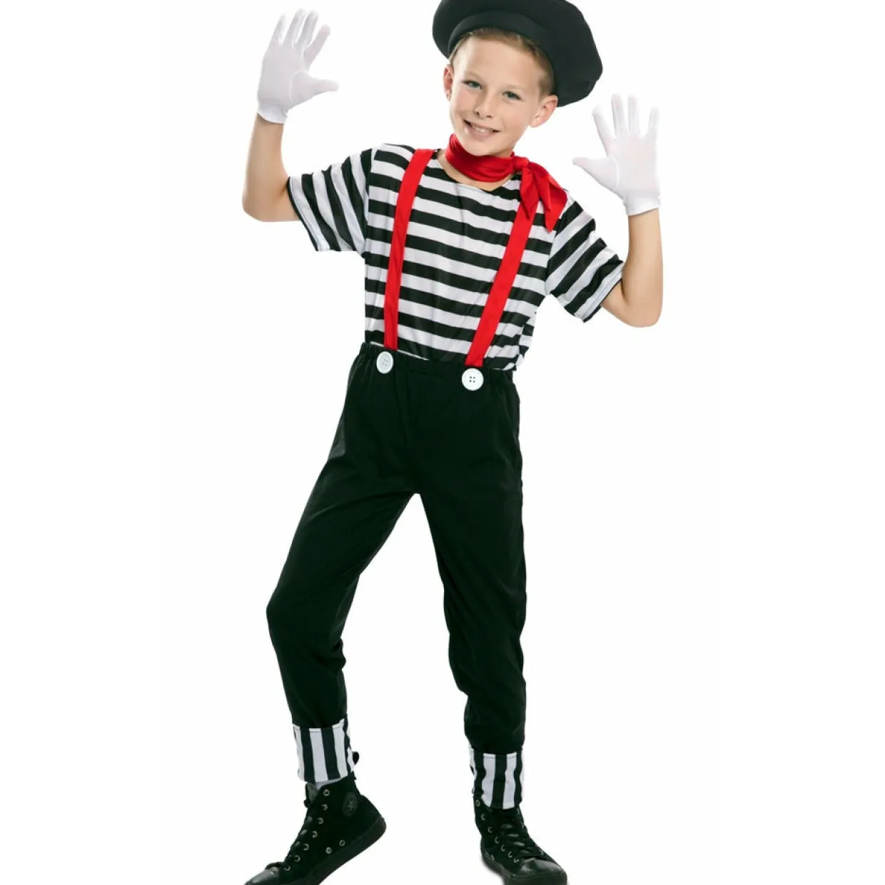 Disfraz de Mimo Divertido para niño