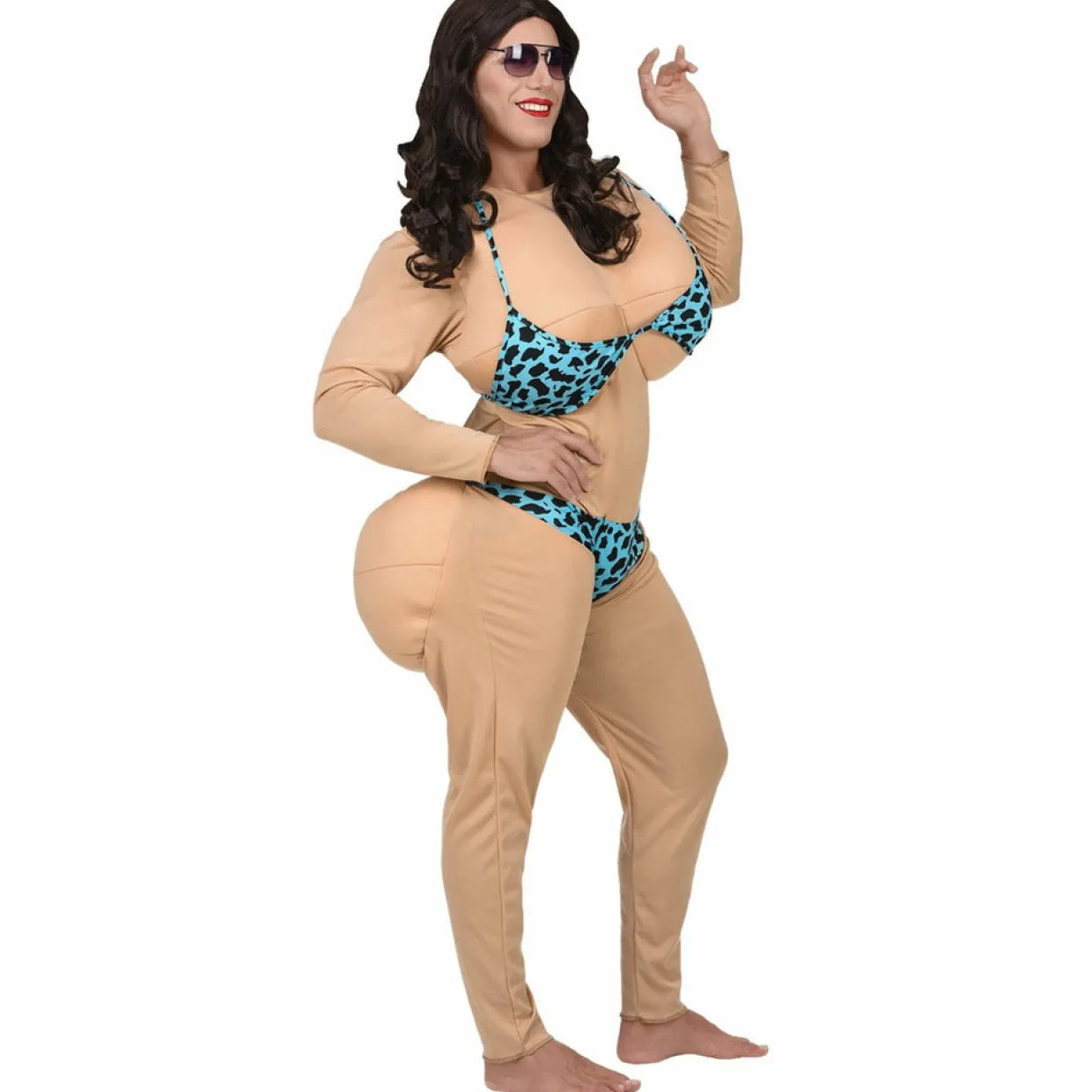 Disfraz de Miss Bikini para hombre