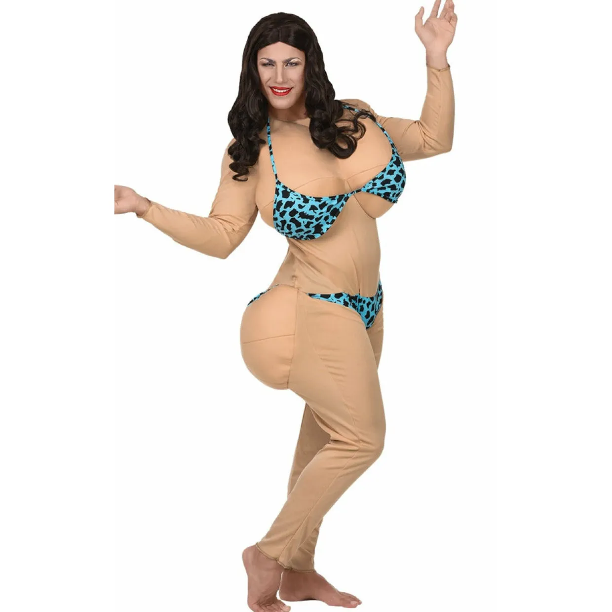 Disfraz de Miss Bikini para hombre