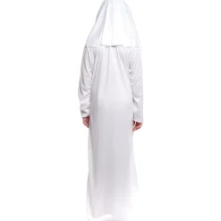 Disfraz de Monja Blanca Siniestras para niña