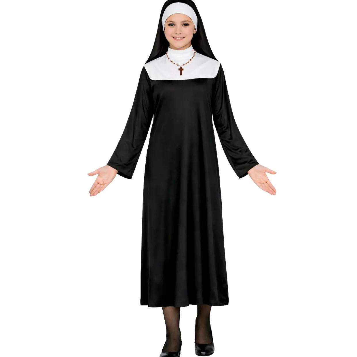 Disfraz de Monja Clásica para adolescente