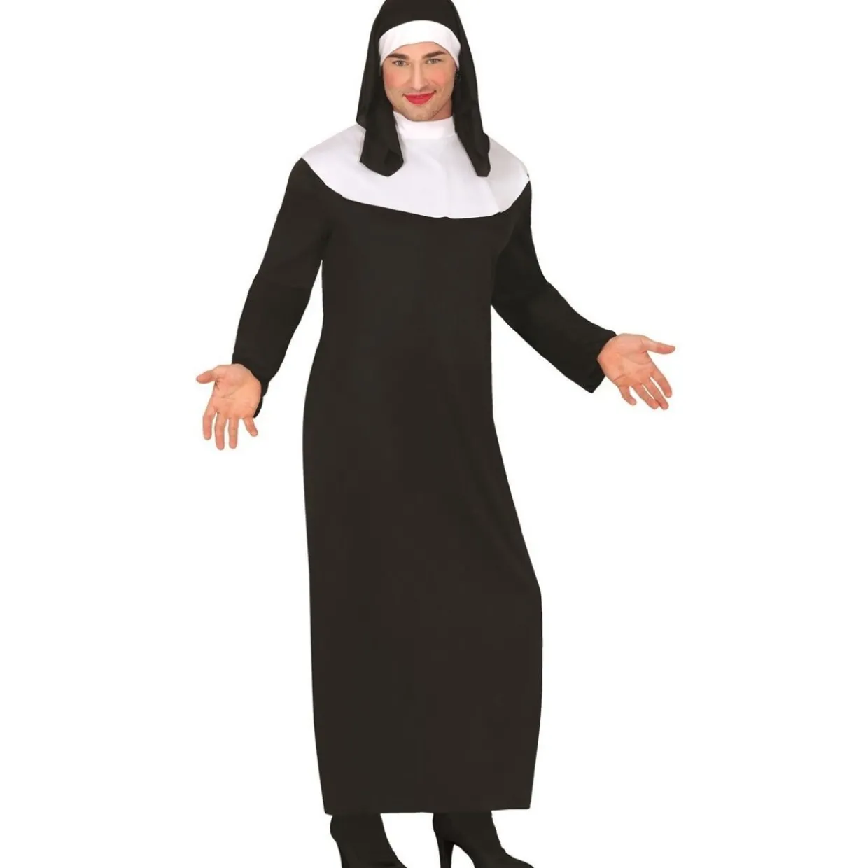 Disfraz de Monja Clásica para hombre