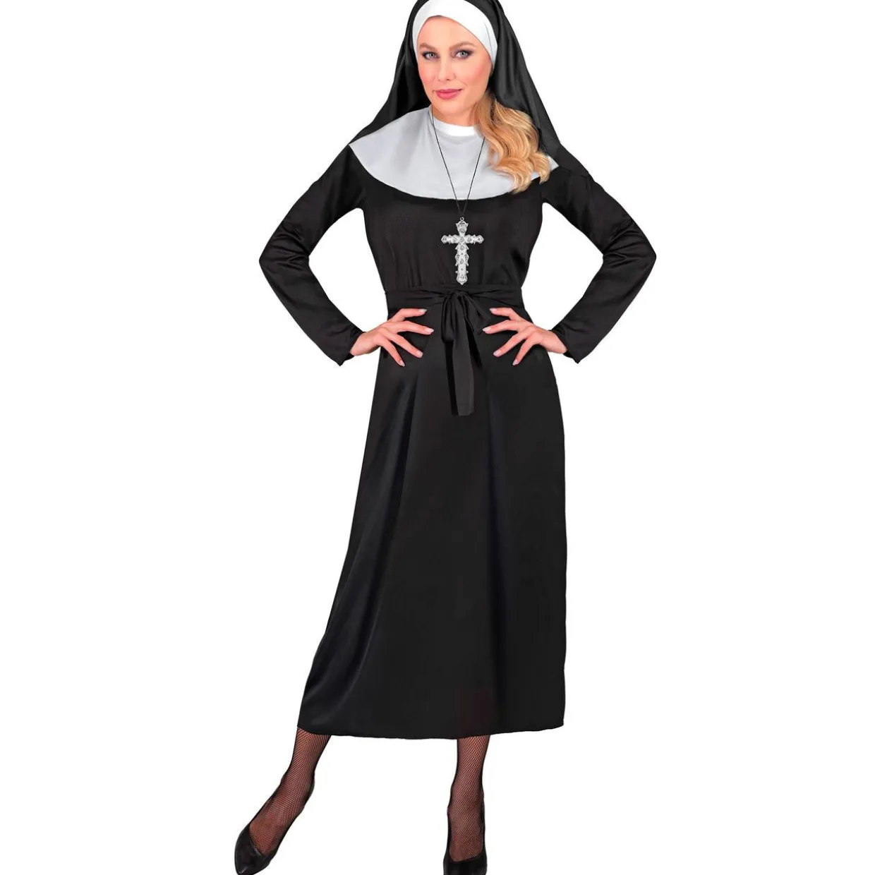 Disfraz de Monja Devota para mujer