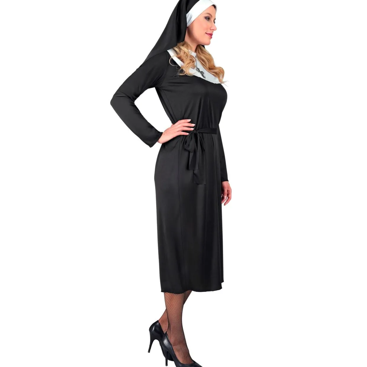 Disfraz de Monja Devota para mujer