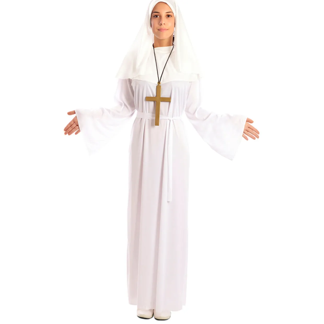 Disfraz de Monja Novicia para mujer