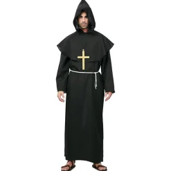 Disfraz de Monje Negro para adulto