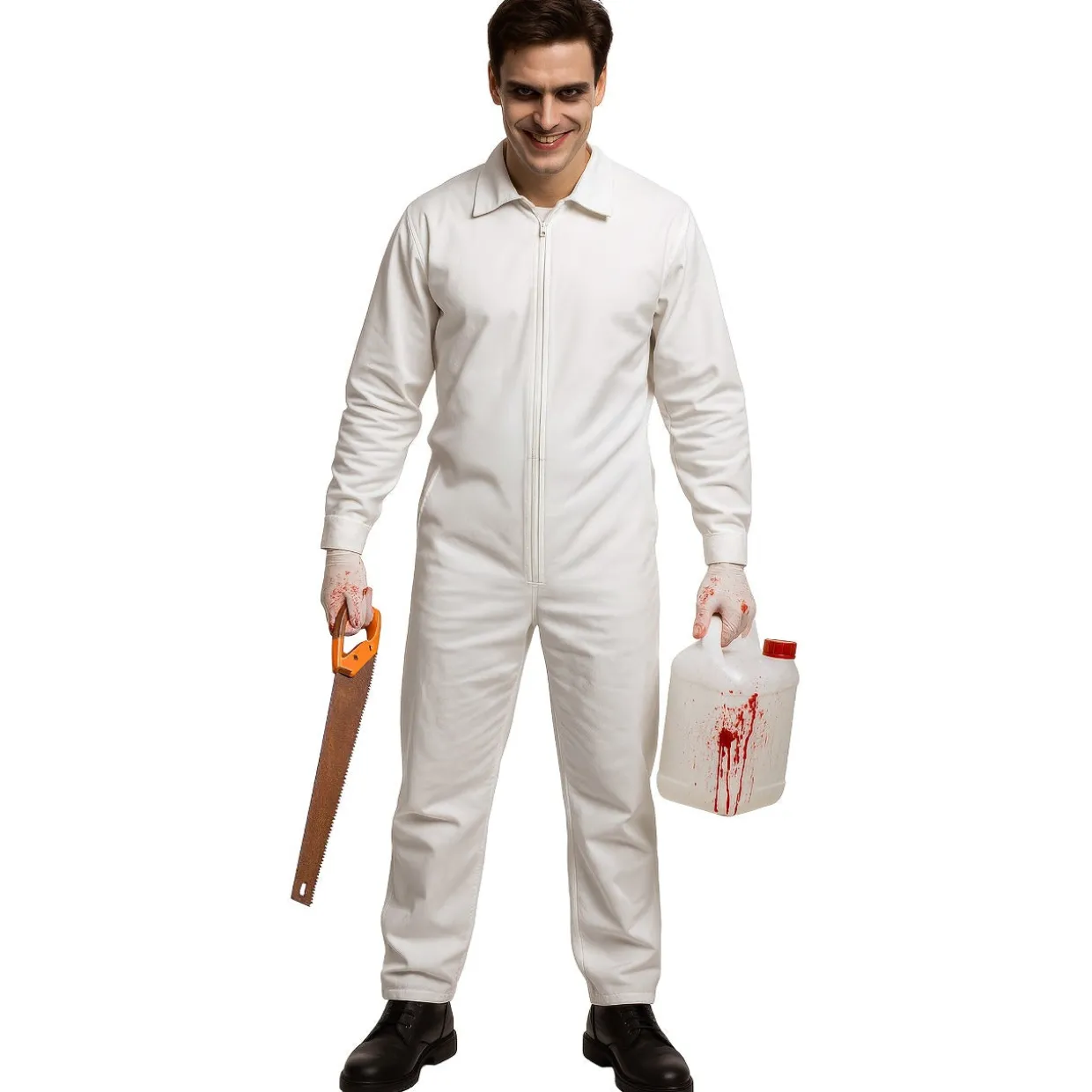Disfraz de Mono Blanco para adulto