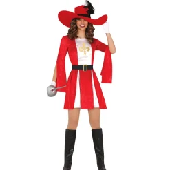 Disfraz de Mosquetera Porthos para mujer