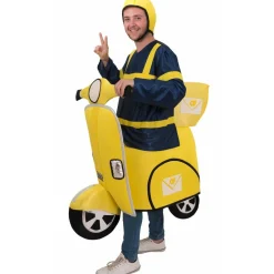 Disfraz de Moto Postal para adulto